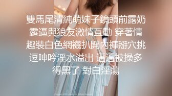 雙馬尾清純萌妹子鏡頭前露奶露逼與狼友激情互動 穿著情趣裝白色網襪扒開內褲掰穴挑逗呻吟淫水溢出 逼逼被操多得黑了 對白淫蕩